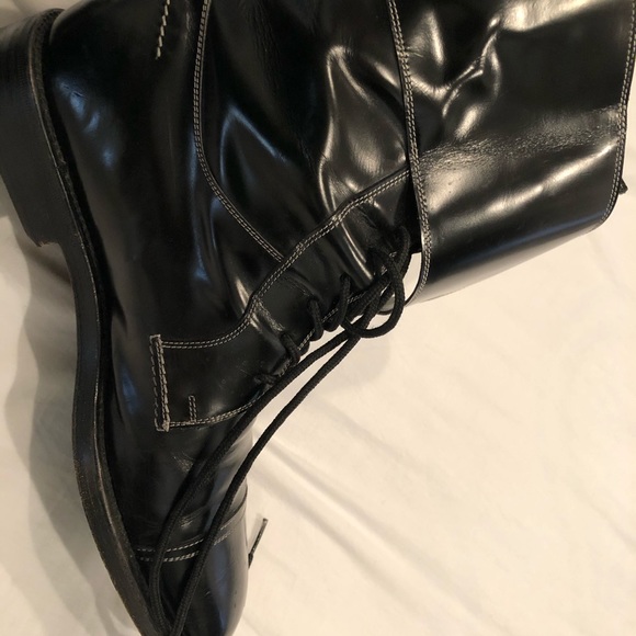 Ferragamo Men's Tramezza Calfskin Double-Monk Boot - Picture 6 of 6